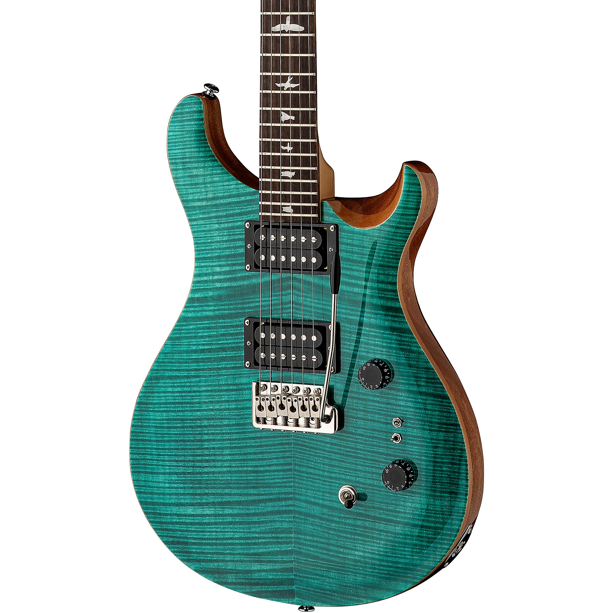 PRS SE Custom 24-08 Electric Guitar Turquoise | Guitar Center