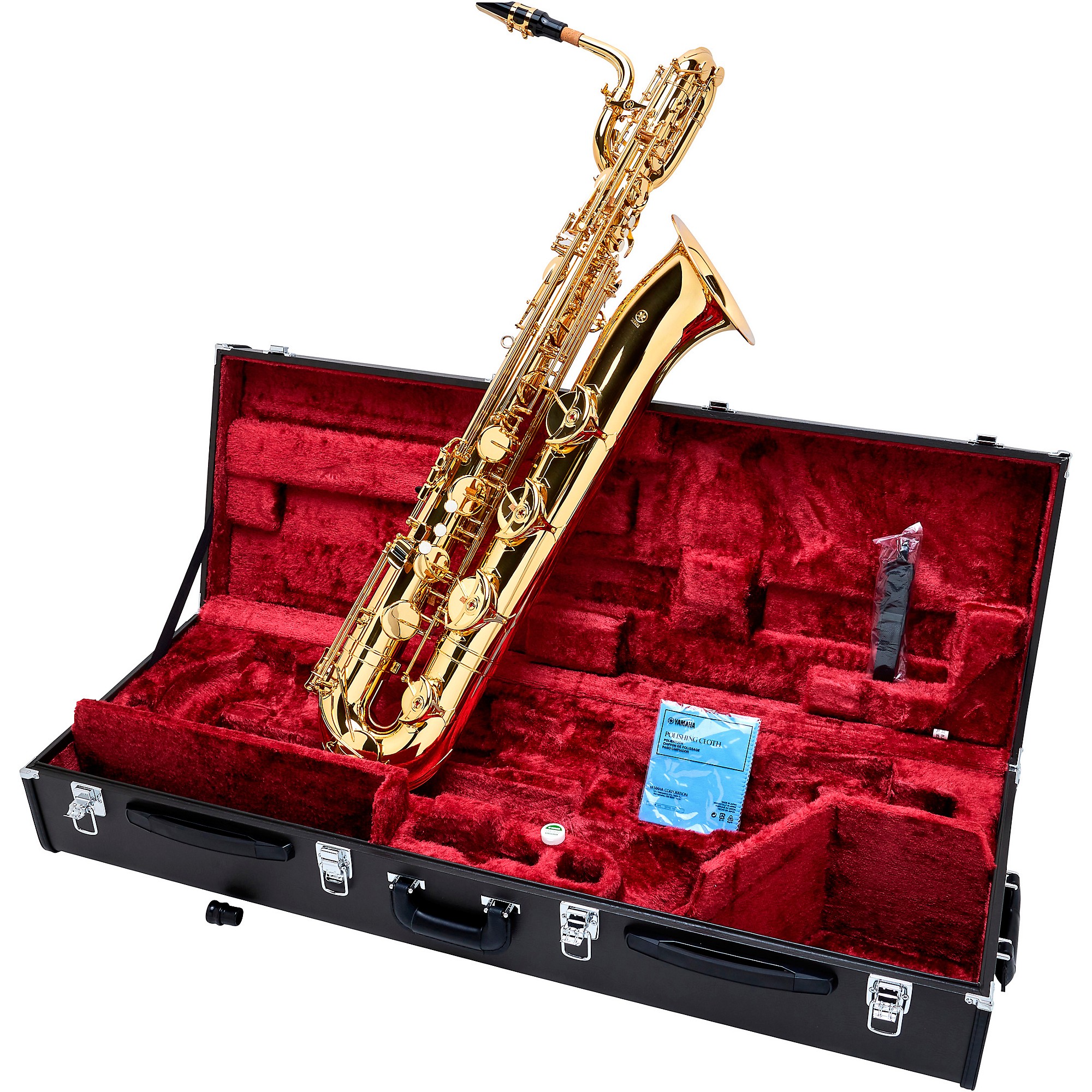 Yamaha YBS-480 Intermediate Eb Baritone Saxophone Gold Lacquer