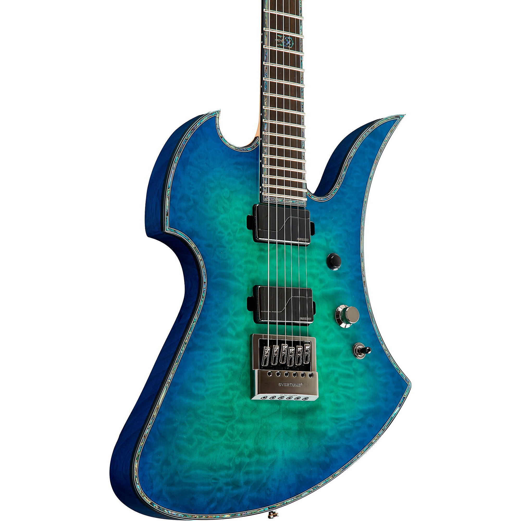 B.C. Rich Mockingbird Extreme Exotic With EverTune Electric Guitar