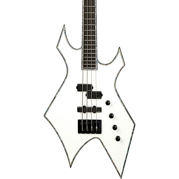 B.C. Rich Extreme Chris Kael Electric Bass Matte White | Guitar Center