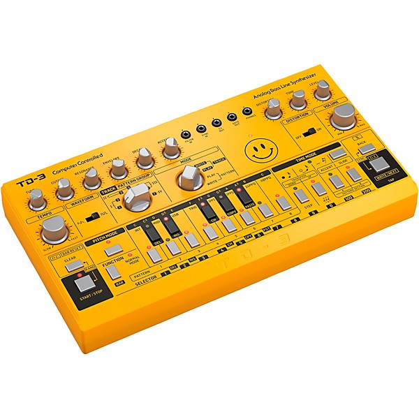 Behringer TD-3 Analog Bass Line Synthesizer Yellow | Guitar Center