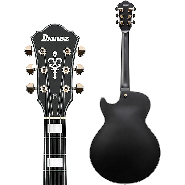 Ibanez AG85 AG Hollow Body Electric Guitar Flat Black | Guitar Center
