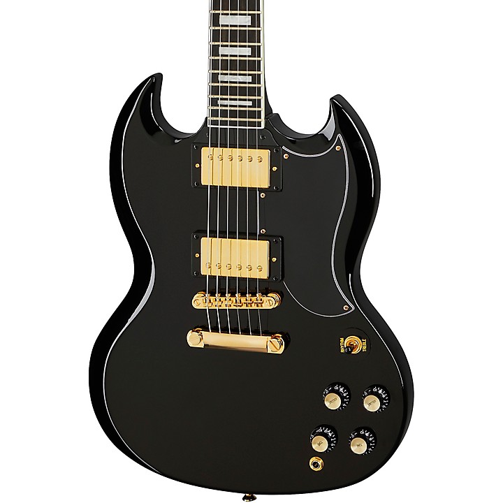 Epiphone SG Custom Electric Guitar Ebony | Guitar Center