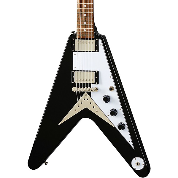 Epiphone Flying V Electric Guitar Ebony | Guitar Center