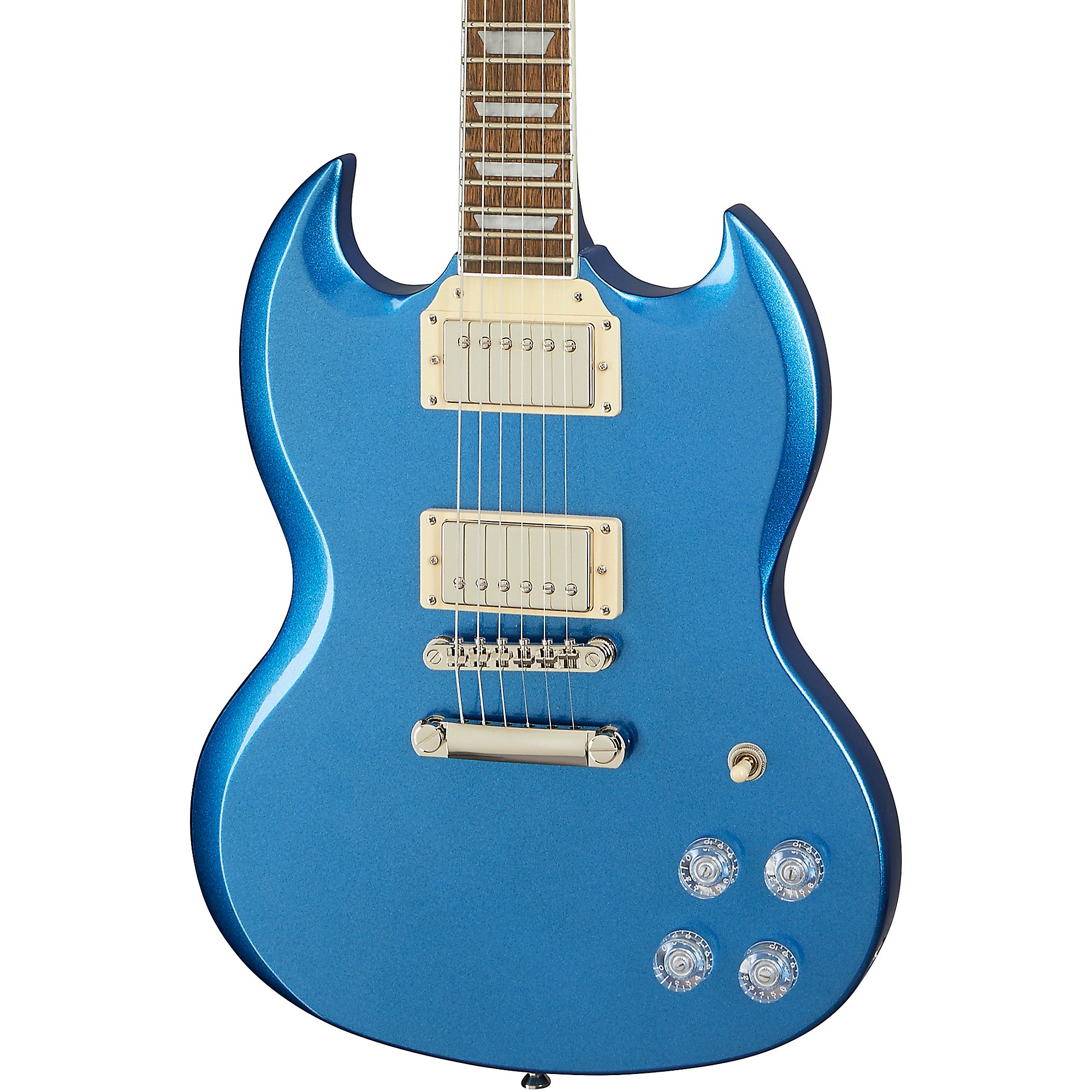 Epiphone SG Muse Electric Guitar Radio Blue Metallic | Guitar Center