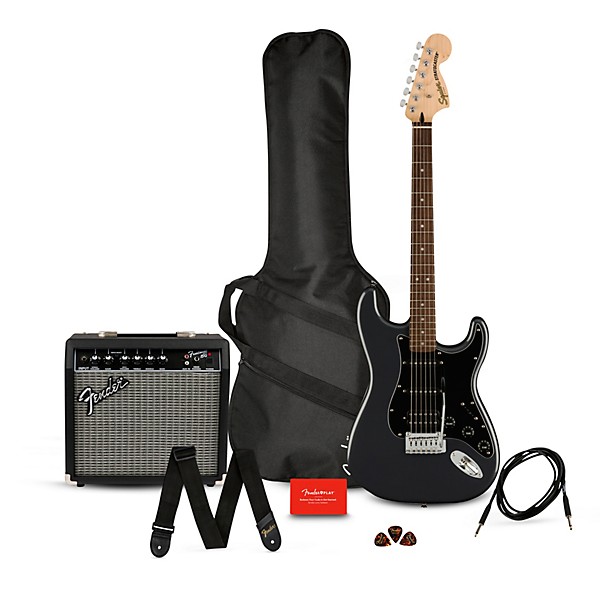 Squier Affinity Series Stratocaster HSS Electric Guitar Pack With