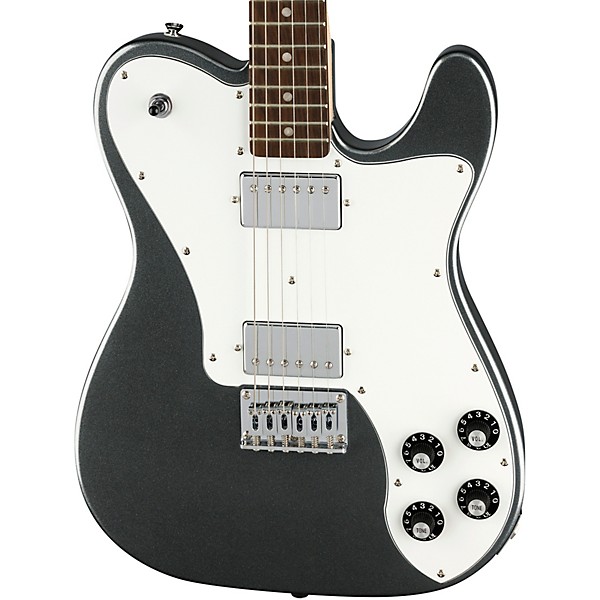 Squier Affinity Series Telecaster Deluxe Electric Guitar Charcoal