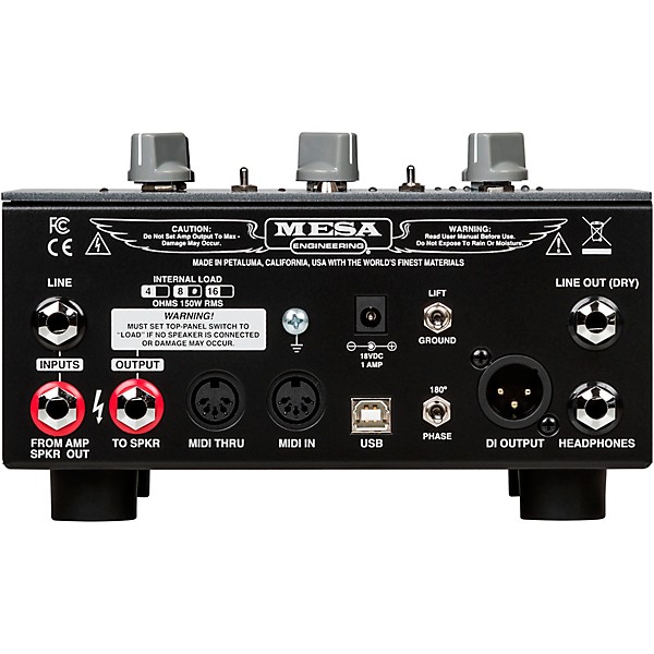 MESA/Boogie CabClone IR+ Cab Simulator & Attenuator Black 8 Ohm