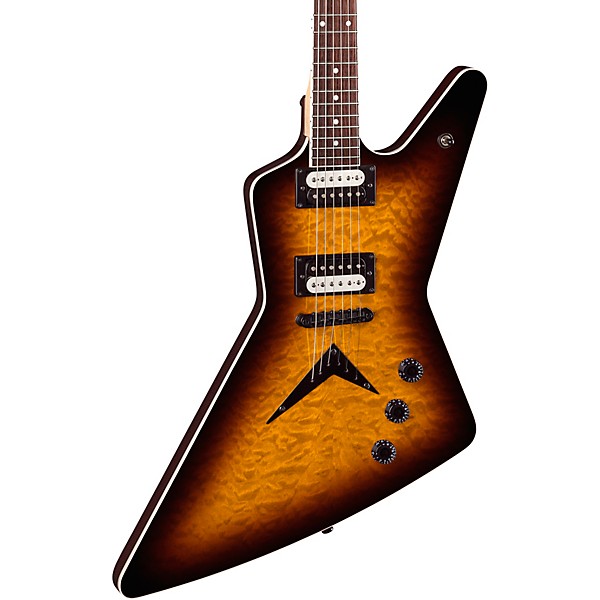 Dean ZX Quilt Maple Electric Guitar Transparent Brazilia | Guitar