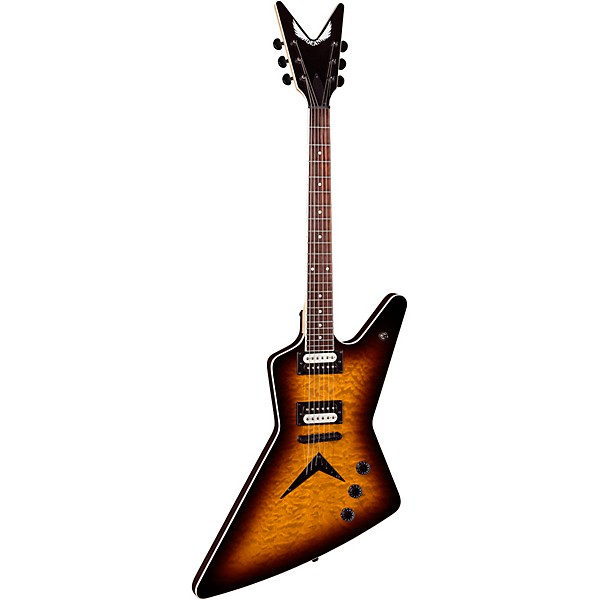 Dean ZX Quilt Maple Electric Guitar Transparent Brazilia | Guitar