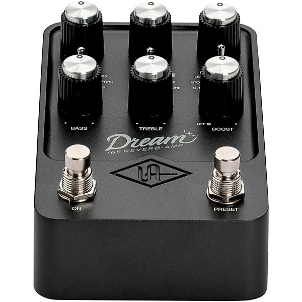 Universal Audio UAFX Dream '65 Reverb Amp Effects Pedal - Black