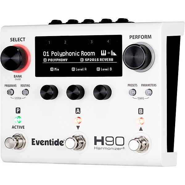Open Box Eventide H90 Harmonizer Guitar Multi-Effects Pedal White