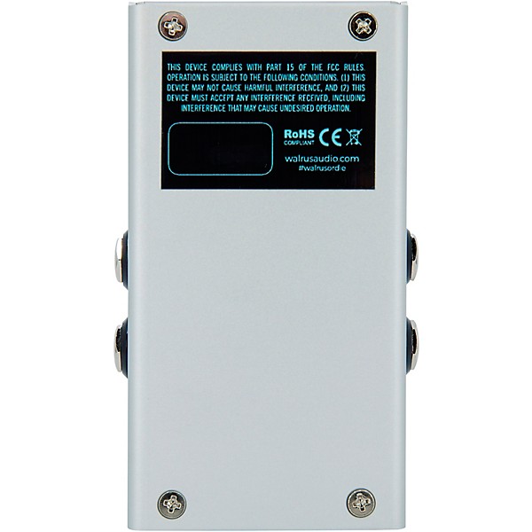 Open Box Walrus Audio Mako D1 High-Fidelity Delay V2 Effects Pedal