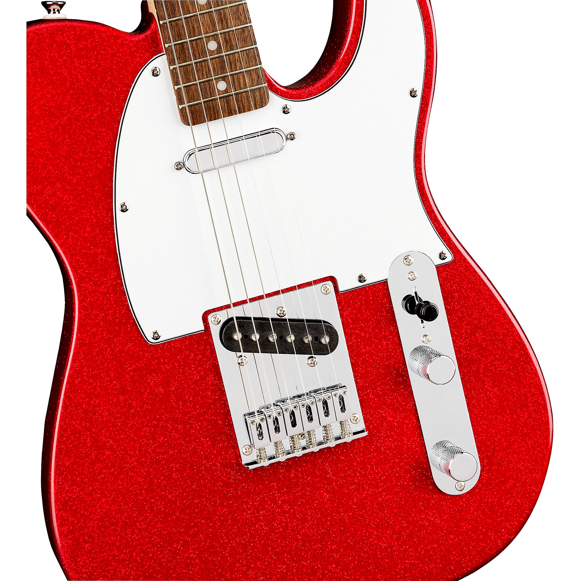 Squier Limited-Edition Bullet Telecaster Electric Guitar Red