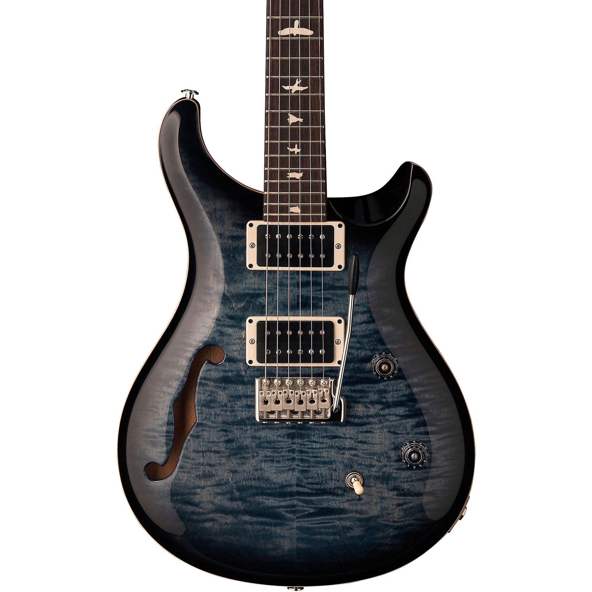 Platinum PRS CE 24 Semi-Hollow Electric Guitar - Faded Blue