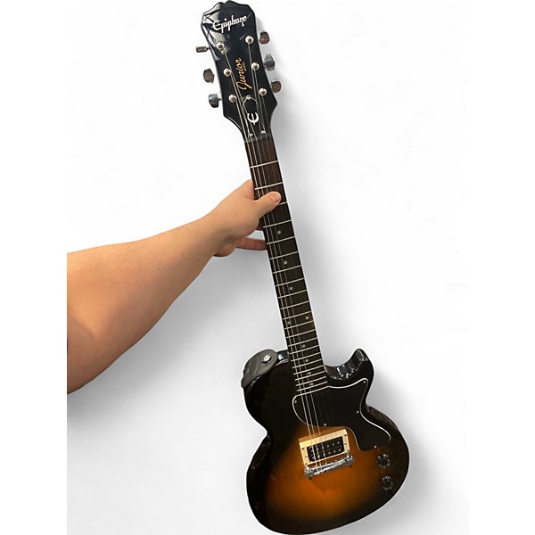 Used Epiphone Les Paul Junior Single Cut Tobacco Burst Solid Body