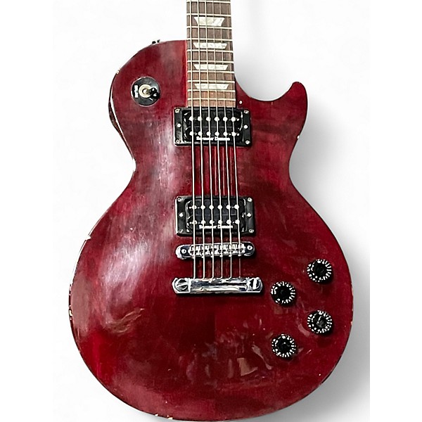 Used 1998 Gibson Les Paul Studio Wine Red Solid Body Electric
