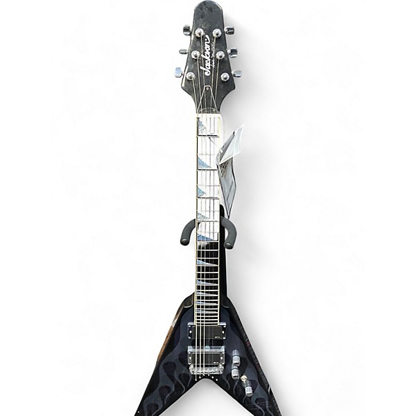 Used Jackson Y2KV DAVE MUSTAINE PURPLE FLAME Solid Body Electric