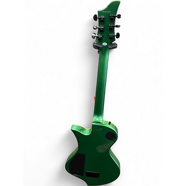 Used Fernandes ravelle dk green Solid Body Electric Guitar green