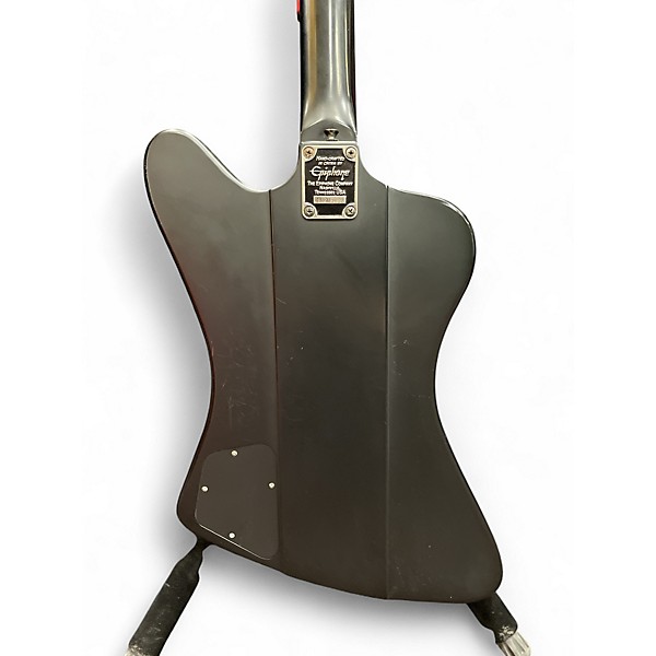 Used Epiphone Nikki Sixx Signature Blackbird Black Electric Bass