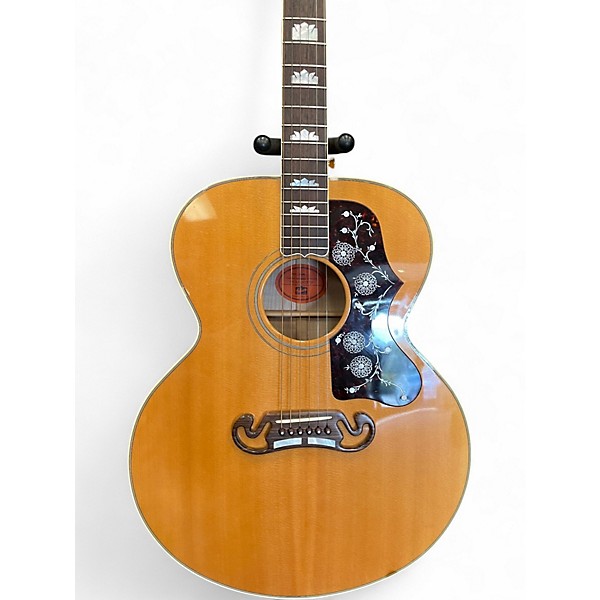 Vintage 1995 Gibson J200 Natural Acoustic Guitar Natural | Guitar