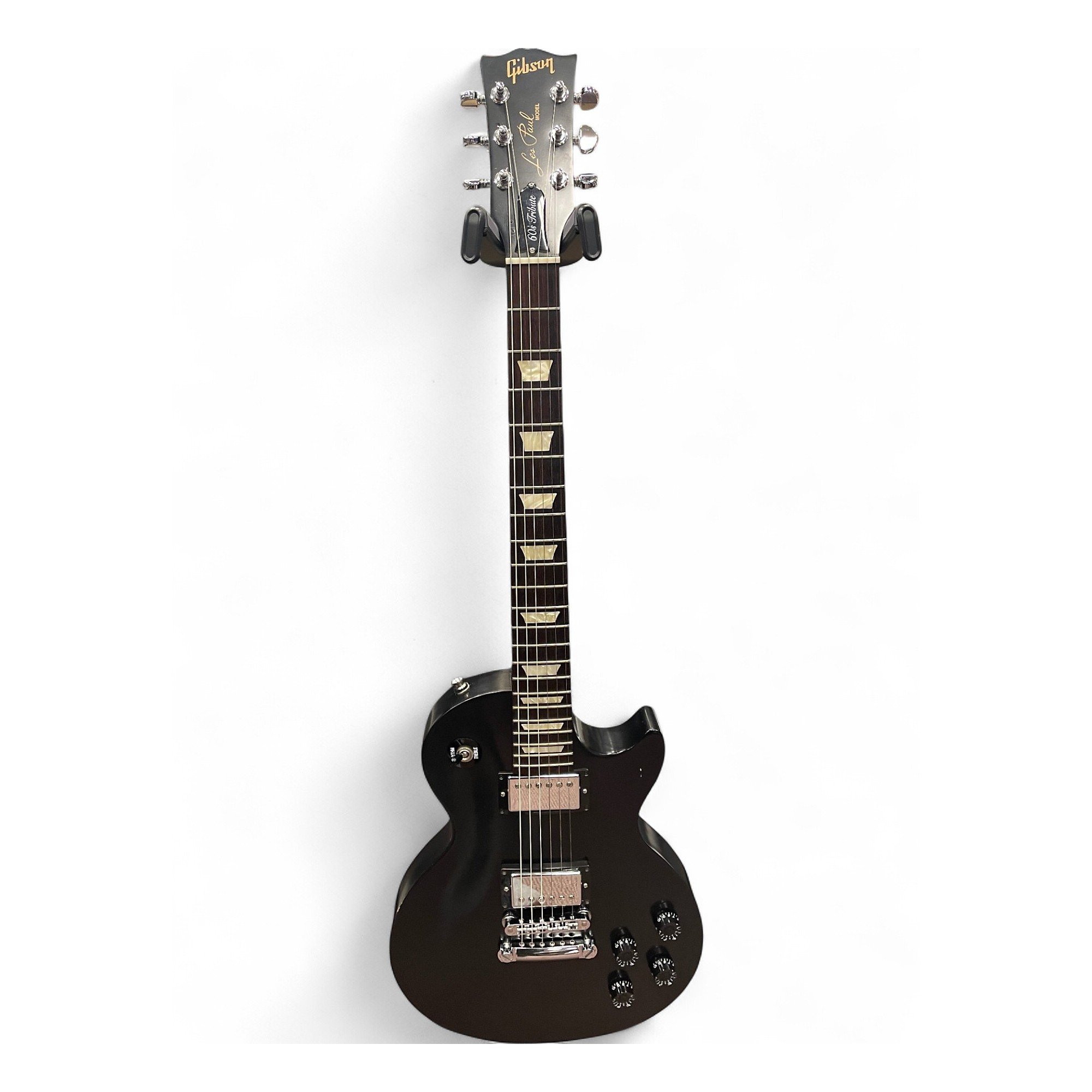 Used 2013 Gibson Les Paul 60s Tribute Black Solid Body Electric