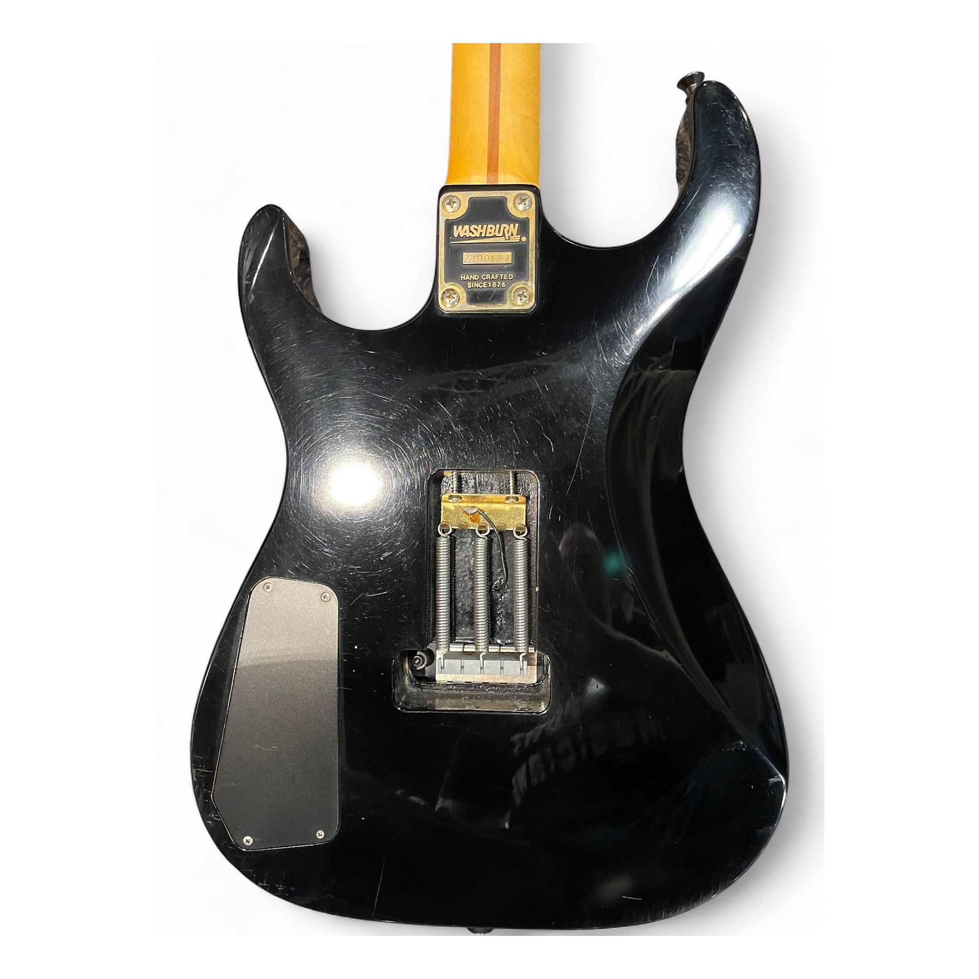 Used Washburn Steve Stevens SS40 Black Solid Body Electric Guitar