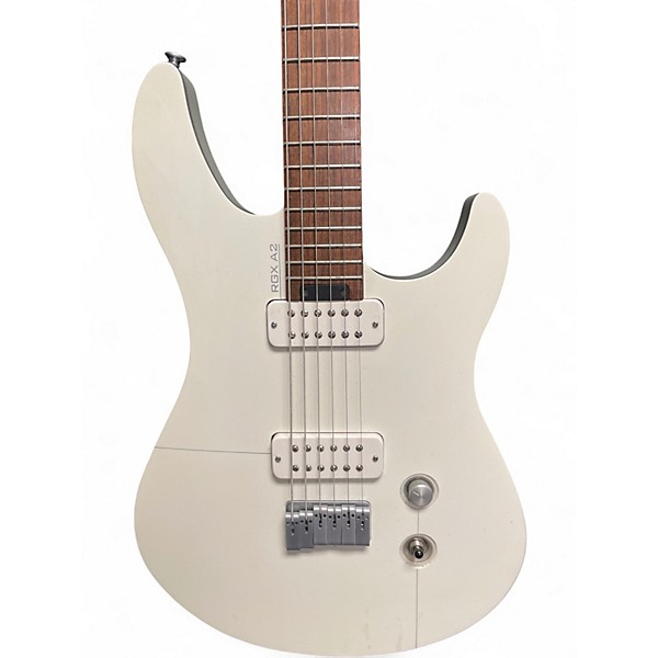 Used Yamaha RGX A2 Alpine White Solid Body Electric Guitar Alpine