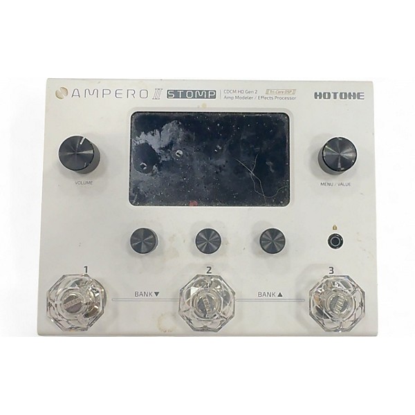 Used Hotone Effects Ampero II Stomp Effect Processor | Guitar Center