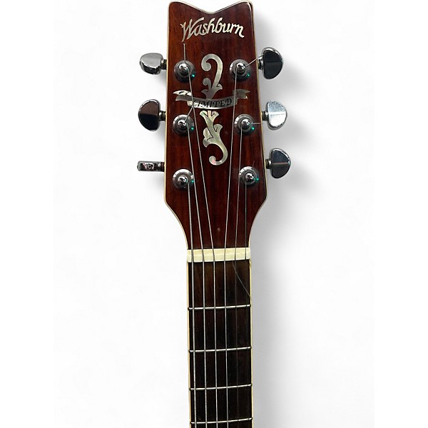 Used Washburn D95LTD Natural Acoustic Guitar Natural | Guitar Center
