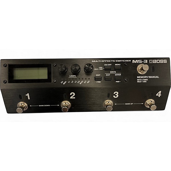 BOSS MS-3 FS-7 マルチエフェクター BOSS MS-3 Multi-Effects Switcher