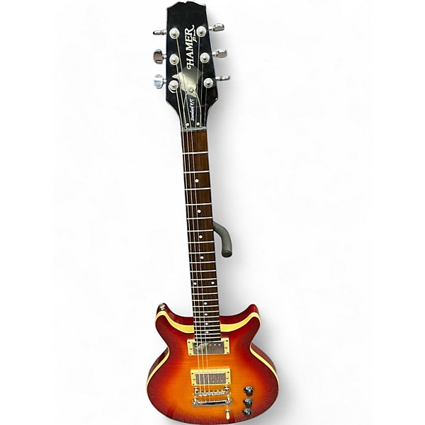 Used Hamer Xt Series Standard F/T Cherry Sunburst Solid Body