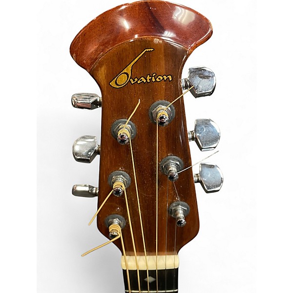 Vintage 1987 Ovation 1612 Natural Acoustic Electric Guitar Natural