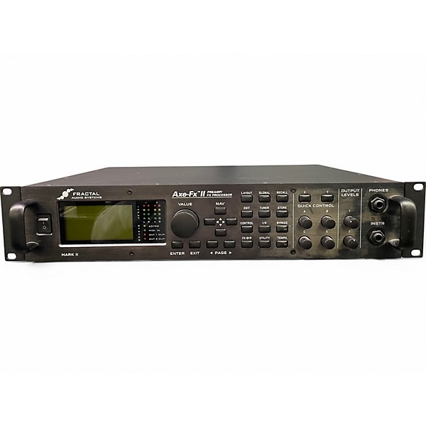 Used Fractal Audio AXE FX 2 Multi Effects Processor | Guitar Center
