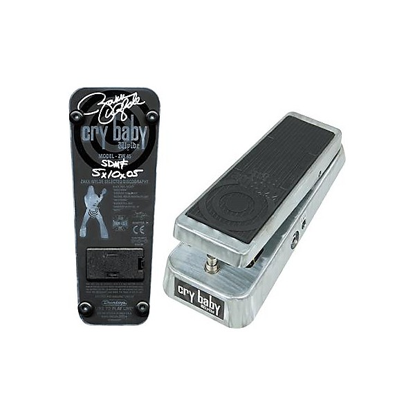 Dunlop ZW-45S Zakk Wylde Autographed Cry Baby Wah Pedal | Guitar