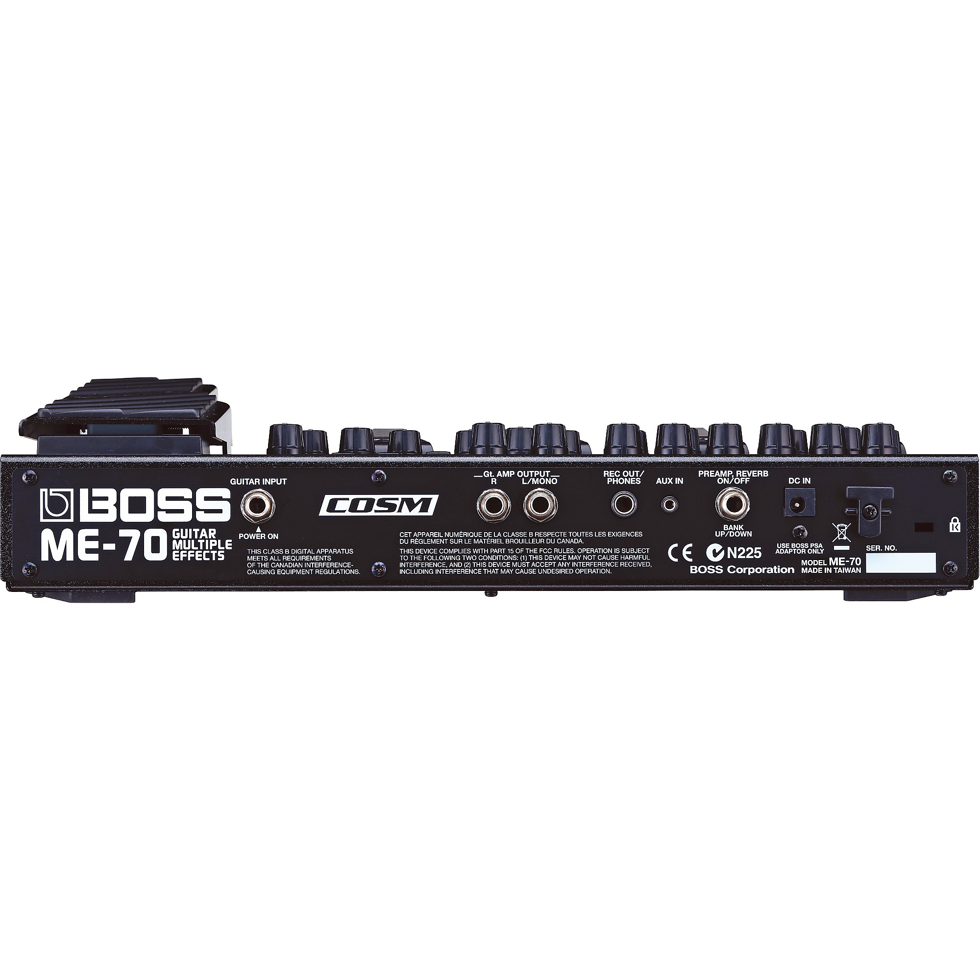 Open Box BOSS ME-70 Guitar Multi-Effects Pedal 889406592254