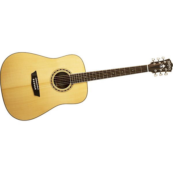 Washburn WD 10 Dreadnought Acoustic Guitar Natural | Guitar Center