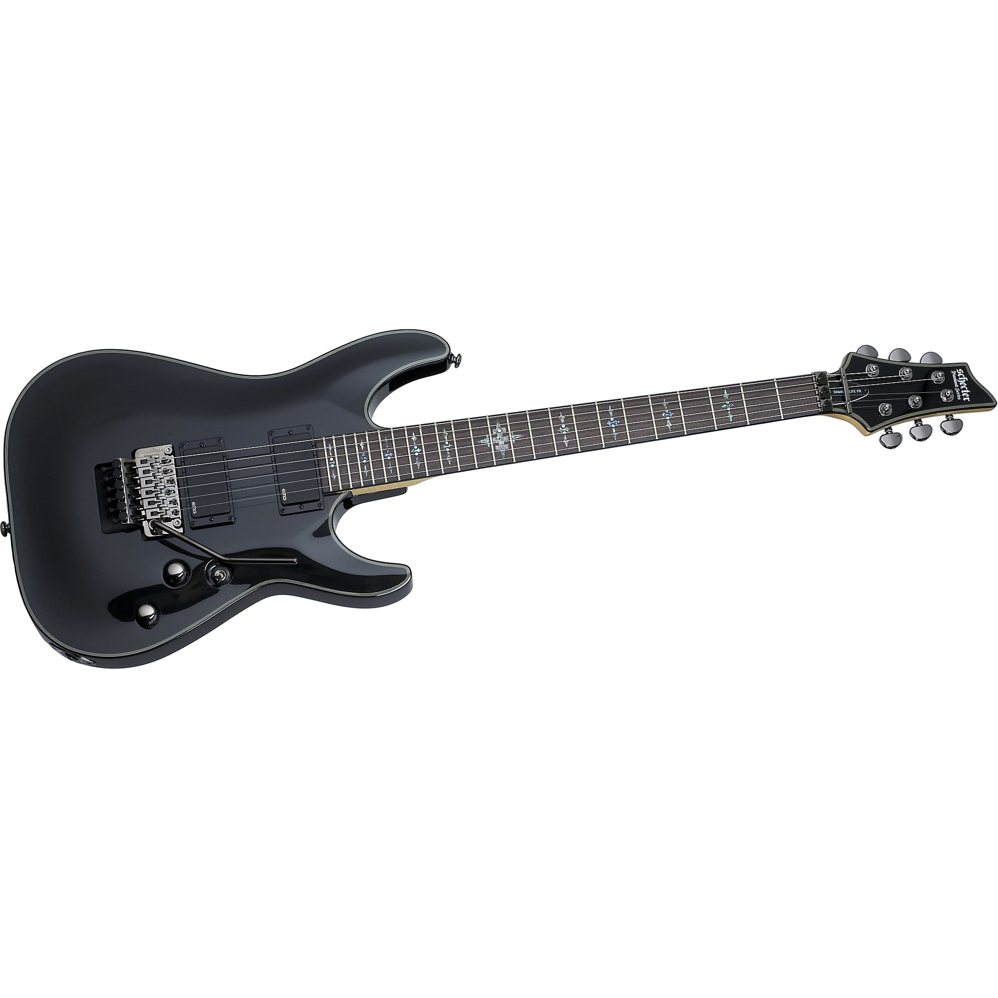 Schecter Guitar Research Damien Elite FR Electric Guitar MBK