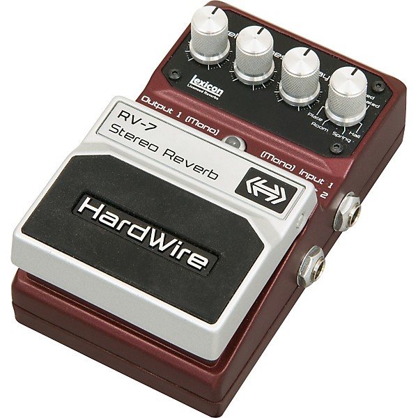 DigiTech Hardwire Series RV-7 Reverb Guitar Effects Pedal | Guitar