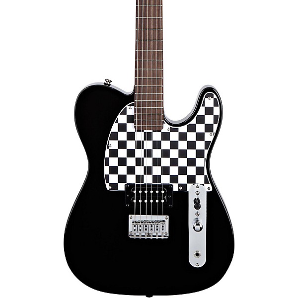 Open Box Squier Avril Lavigne Telecaster Electric Guitar Black