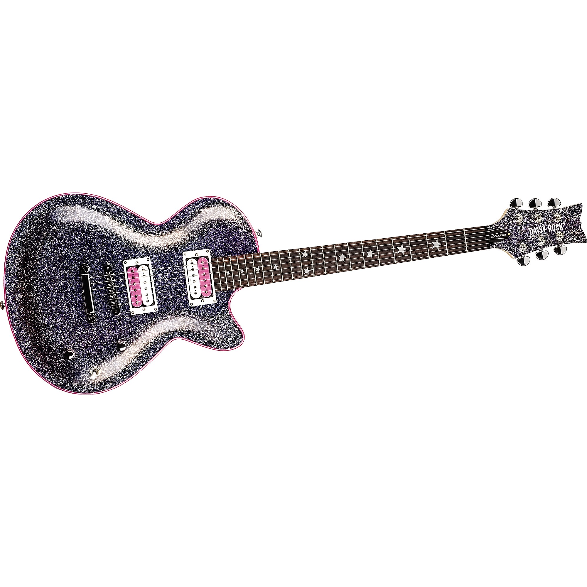 Daisy Rock Rock Candy Electric Guitar Rainbow Sparkle | Guitar Center