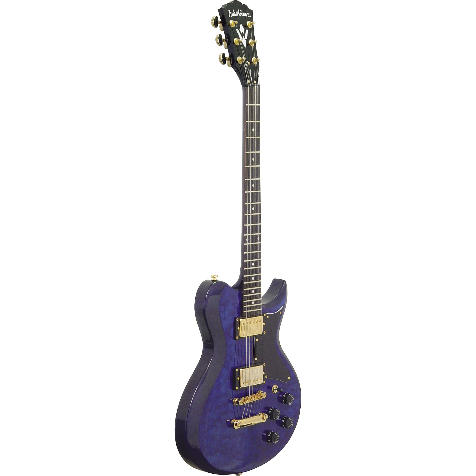 Washburn WI64DL Electric Guitar Transparent Blue | Guitar Center