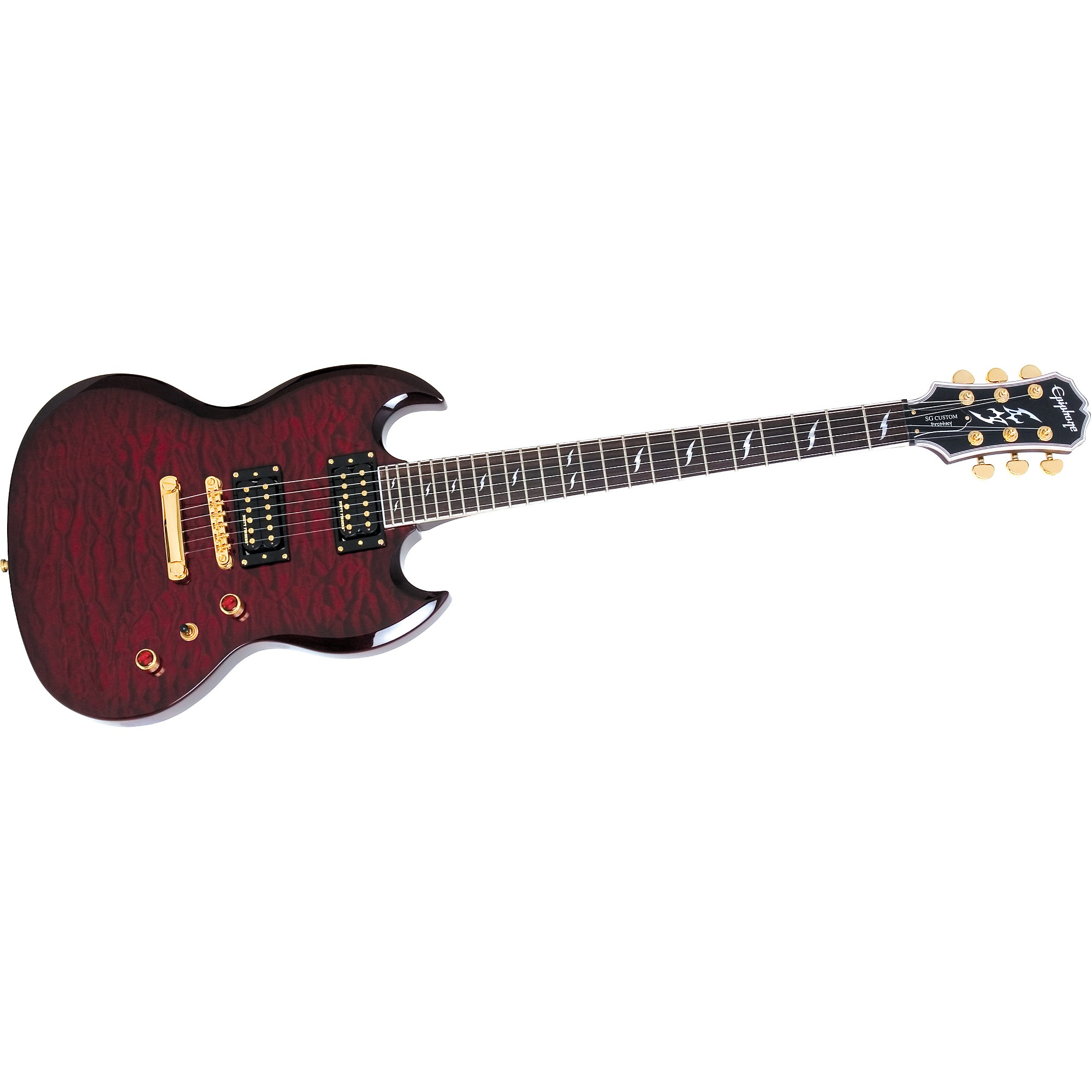 Restock Epiphone SG Prophecy Custom GX Electric Guitar with Dirty