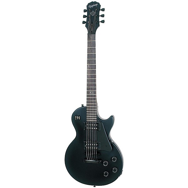 Restock Epiphone Goth Les Paul Studio Electric Guitar Pitch Black