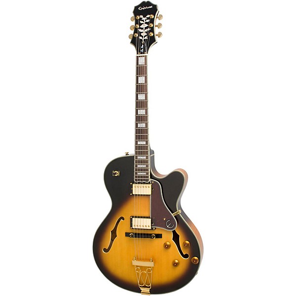 Epiphone Joe Pass Emperor II Electric Guitar Vintage Sunburst