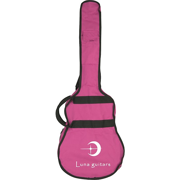 Luna Aurora Series Imagine Mini Acoustic Guitar Black | Guitar Center