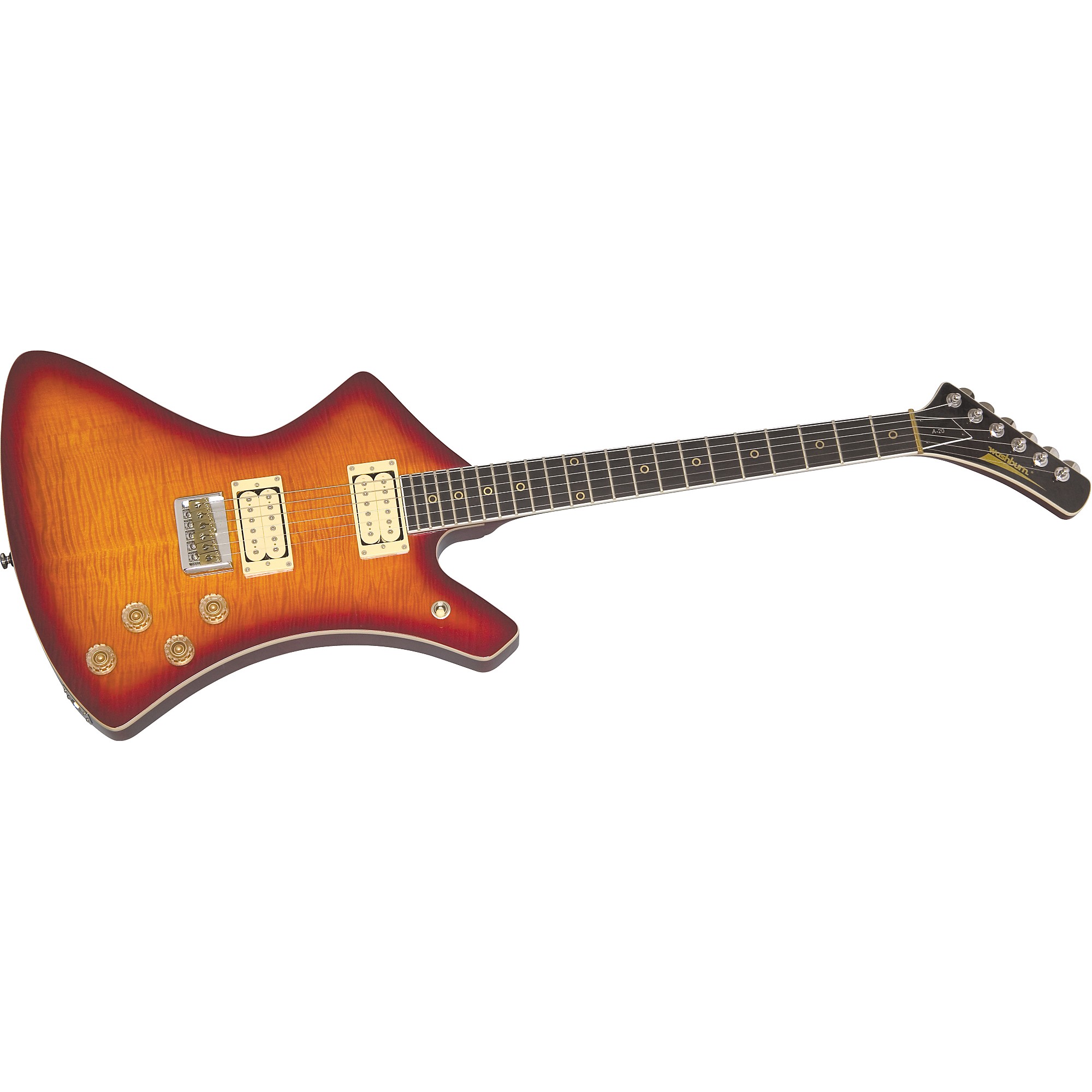 Washburn A20 Flamed Top Electric Guitar Honey Burst | Guitar Center
