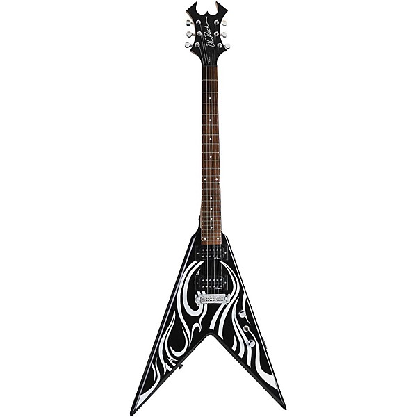 Open Box B.C. Rich Metal Master Kerry King V Electric Guitar Black