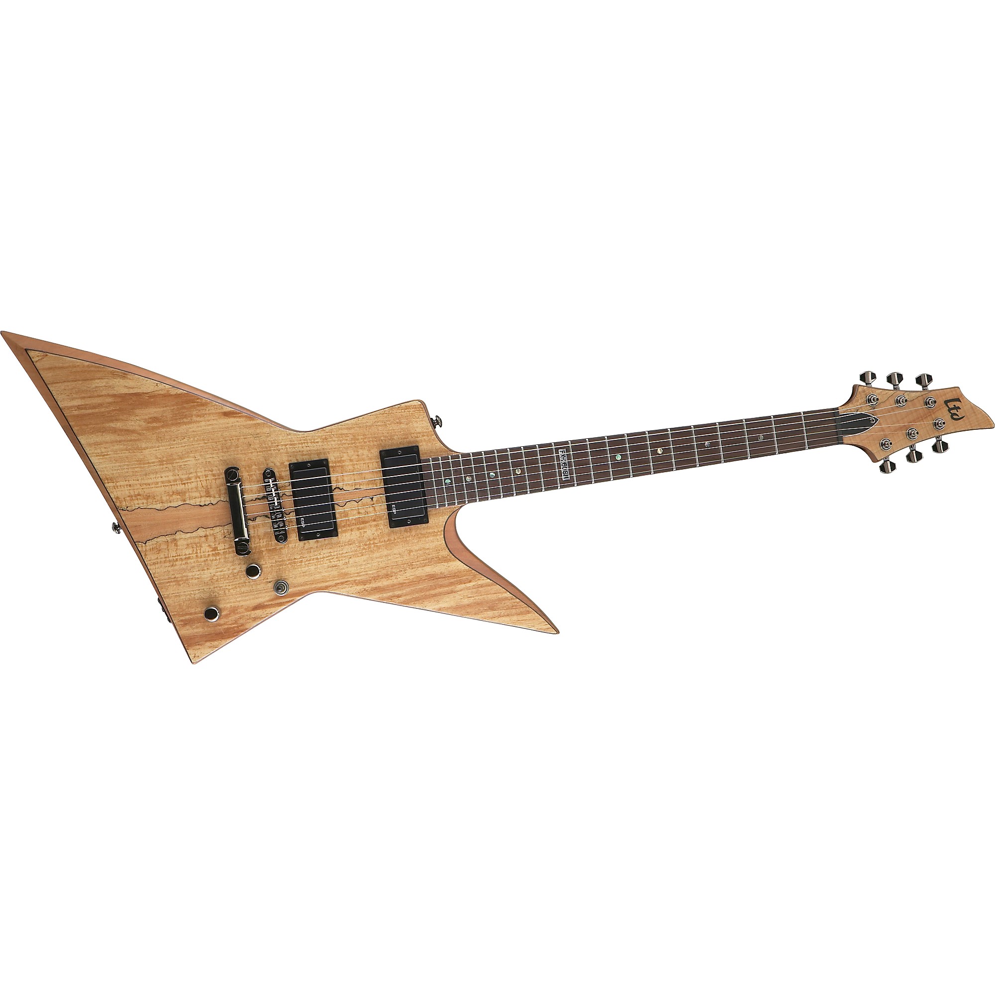 ESP LTD FX-260 Spalted Maple Electric Guitar Satin Natural