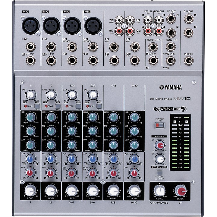 Yamaha MW10 10-Input USB Mixing Studio | Guitar Center